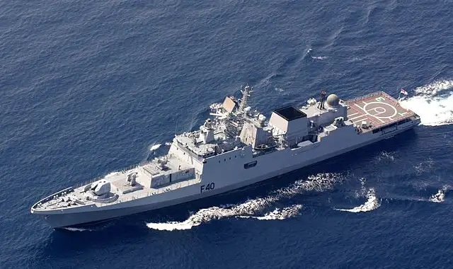 The last in a series of three frigates that Russia is building for India at the Yantar shipyard in the Baltic exclave of Kaliningrad has started final trials, a shipyard spokesman said on Friday.