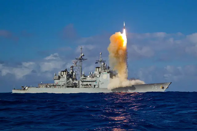 In partnership with the Missile Defense Agency, a U.S. Navy destroyer successfully engaged ballistic and cruise missile targets simultaneously with a Raytheon-made Standard Missile-3 and Standard Missile-2s in a complex integrated air and missile defense exercise. 