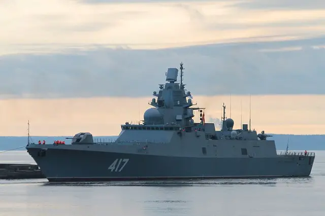 The new generation project 22350 frigate "Admiral Gorshkov" (hull number 417) for the Russian Navy started sea trials in the Gulf of Finland. This new class, intended to replace the soviet era Krivak class, is designed by the Severnoye Design Bureau of Saint Petersburg.