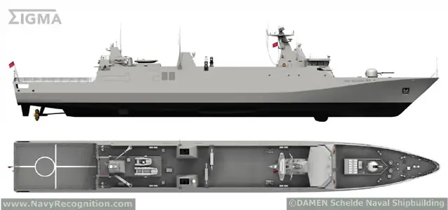 Sigma 10513 Tarik Ben Ziad Frigate - Royal Moroccan Navy