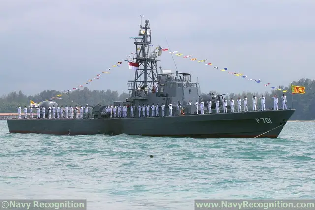 Missile Boat SLNS Nandimithra - Sri Lanka Navy
