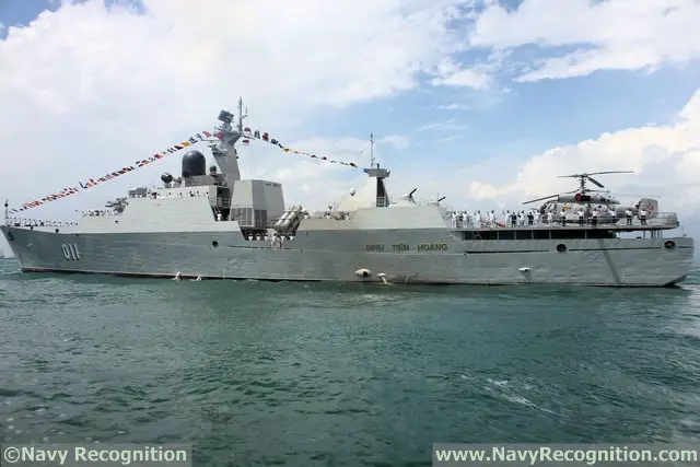 Frigate VPNS Dinh Tien Hoang - Vietnam's People Navy