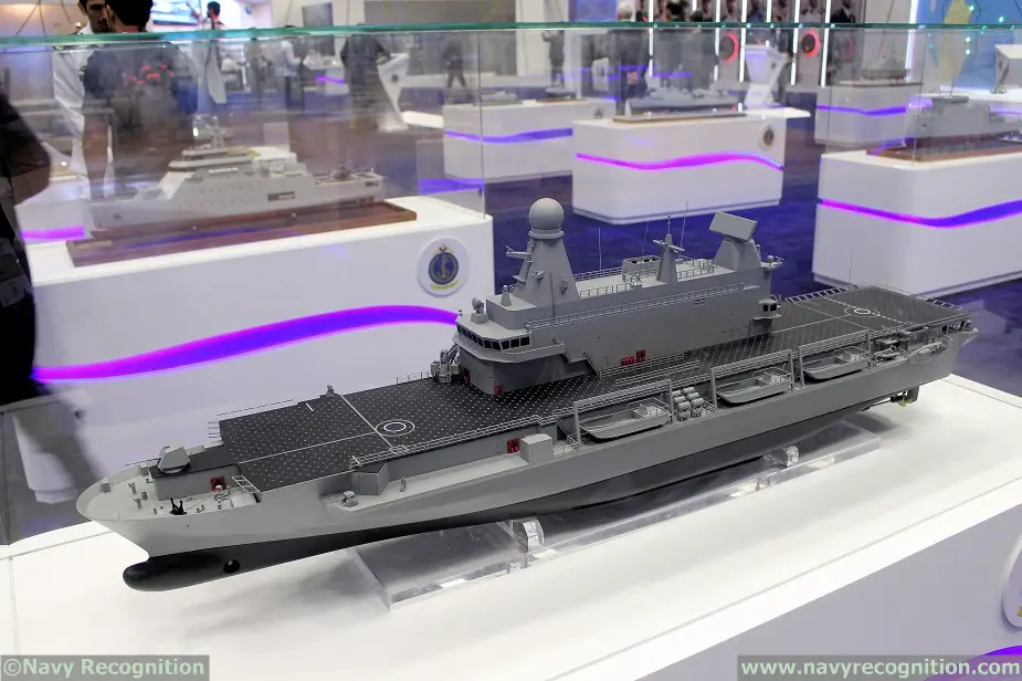 DIMDEX 2018 Fincantieri Unveils Qatari Navy LPD Design 1