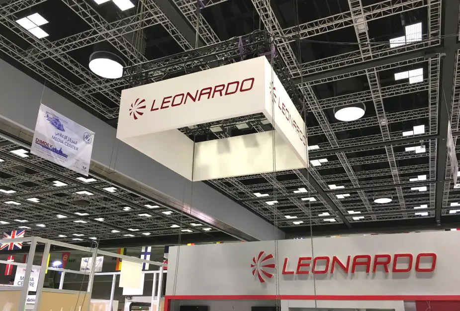 Leonardo booth 1