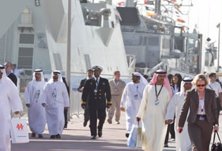 NAVDEX is the naval and maritime security section of the tri-service exhibition IDEX. It is the leading event of its kind in the Middle East and North Africa region.