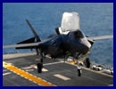 At sea – The Navy and Marine Corps Team made more remarkable naval aviation history today as the F-35B Joint Strike Fighter (JSF) test aircraft BF-2 landed safely on USS Wasp’s (LHD-1) flight deck, the first at sea vertical landing for the Marine Corps’ F-35 JSF version.