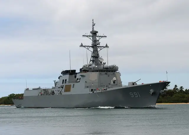 ROK (Republic of Korea) Navy took delivery of its third Aegis-equipped destroyer from the country's Defense Acquisition Program Administration (DAPA) on August 30 2012. South Korea launched the KDX-III program in 2004 to bolster its defense against North Korea. The first ship of the Sejong the Great ship class, was commissioned in December 2008 and the second ship of the class (Yulgok Yi I) was commissioned in August 2010.
