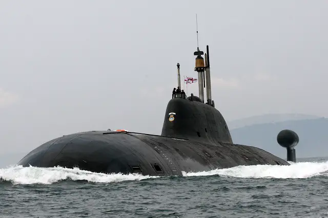 The Indian Navy officially commissionned Russia’s K-152 Nerpa nuclear-powered attack submarine on Wednesday. The Project 971 Shchuka-B (NATO: Akula II) class sub has been leased to India’s Navy for ten years in a contract worth over $900 million. It was handed over to India in January and has been renamed the INS Chakra.