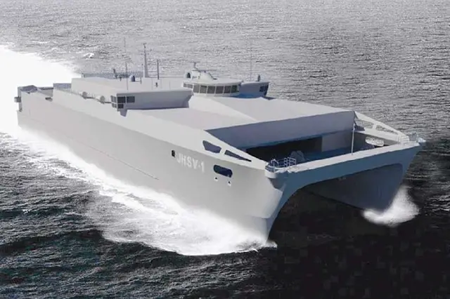 The U.S. Navy has exercised contract options funding the construction of the eighth and ninth Joint High Speed Vessel (JHSV), as part of a ten-ship program potentially worth over US$1.6 billion. The construction contract for these vessels is valued at approximately US$321.7 million.