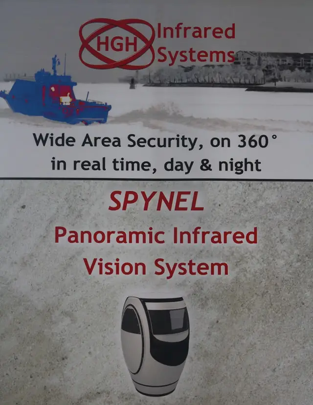 HGH Infrared Systems, a global provider of 360 degree thermal imaging systems, announces the debut of their new high resolution system for Wide Area Surveillance. The new camera, the Spynel-S, features a new look and a longer detection range, displaying panoramic thermal images with an impressive resolution up to 30 Mpix. 