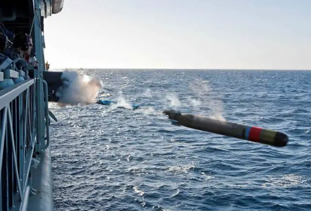 The Royal Australian Navy has successfully conducted the world’s first firing of a “war shot” MU90 Lightweight Torpedo, Chief of Navy, Vice Admiral Ray Griggs AO CSC RAN announced today. ANZAC Class Frigate HMAS Stuart fired the explosive warhead against a specially designed target in the East Australian Exercise Area. The successful firing was the final milestone before the torpedo is accepted for operational service across the fleet.