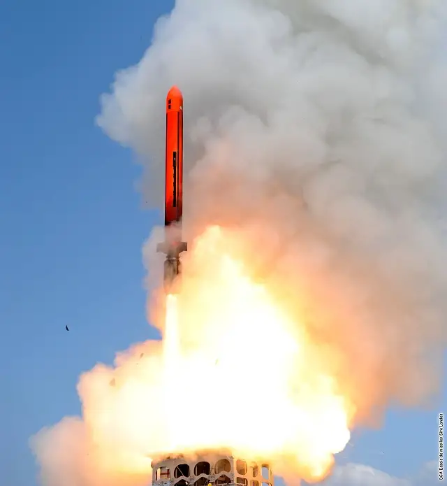 An NCM seen here during a sub-surface test launch. Picture: MBDA/DGA