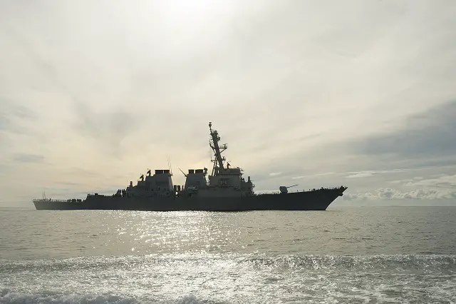 The first of four US Navy destroyers, which will form a centerpiece of NATO’s Ballistic Missile Defense (BMD) arrived in its new home port at the Spanish Naval Base of Rota, on Tuesday (11 February 2014). 