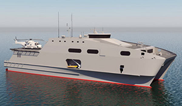 Austal announced earlier this year that it has been awarded a contract from a naval customer in the Middle East for the design, construction and integrated logistics support of two new 72 metre High Speed Support Vessels (HSSVs) based on the U.S. Navy's Joint High Speed Vessels design. It now appears that this customer is the Royal Navy of Oman.
