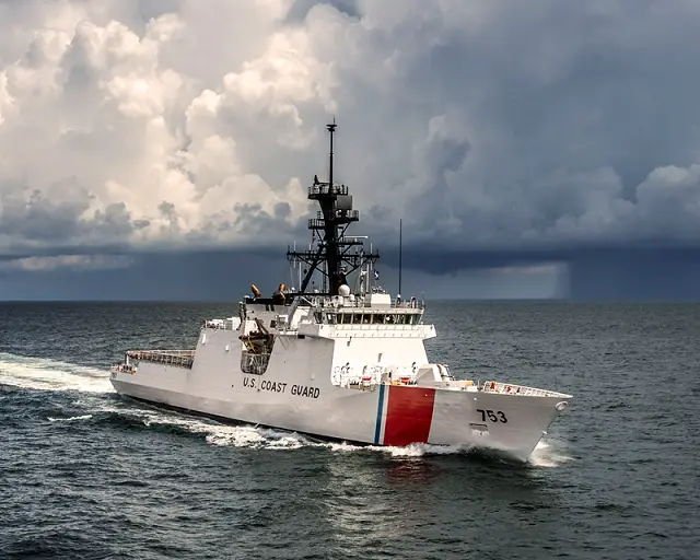 Huntington Ingalls Industries announced the successful completion of builder’s sea trials for the company’s fourth U.S. Coast Guard National Security Cutter, Hamilton (WMSL 753). The ship, built by HII’s Ingalls Shipbuilding division, spent three full days at sea testing all of the ship’s systems.