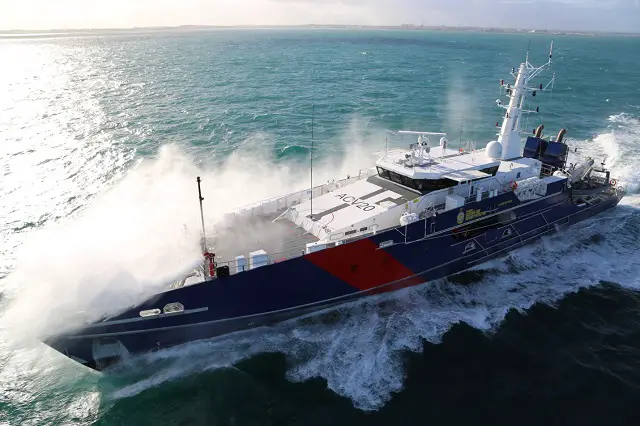 Austal Limited is pleased to announce it has delivered the second of eight Cape Class Patrol Boats being supplied to the Australian Customs and Border Protection Service under a $330 million design, build and in-service support contract. Cape Byron was delivered four weeks ahead of its original delivery date.