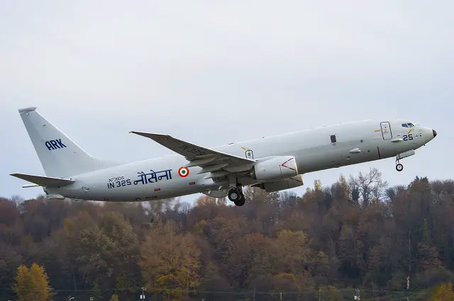 Boeing delivered the sixth P-8I maritime patrol aircraft to India, on schedule, on Nov. 24, arriving at Naval Air Station Rajali to join five others being used by the Indian Navy. The P-8I is part of a contract of eight awarded in 2009. The final two deliveries are scheduled for 2015. 