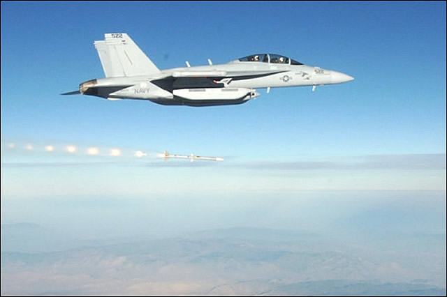 Raytheon Company recently completed two milestones for the newest Advanced Medium Range Air-to-Air Missile (AMRAAM®), the AIM-120D. The U.S. Air Force successfully completed testing and fielded the AIM-120D. The U.S. Navy achieved initial operational capability (IOC) on the weapon. 