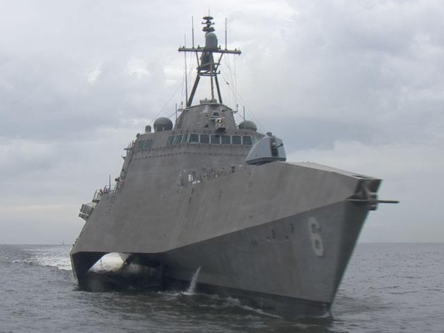 Austal Limited (Austal) is pleased to announce it has successfully delivered Littoral Combat Ship 6 (LCS 6), the future USS Jackson, to the U.S. Navy. USS Jackson is the first ship in its class built by Austal as prime contractor at its shipyard in Mobile, Alabama, under a 10 vessel, US$3.5 billion contract the U.S. Navy awarded to Austal in 2010.