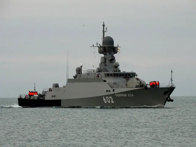 The leadership of the Russian defense ministry met at an expanded session on December 11, 2015 and Minister Sergei Shoigu said that "two multipurpose submarines and eight warships were delivered to the Navy." However the Russian fleet received only two warships last year. They are small missile ships Zeleny Dol and Serpukhov of project 21631 Buyan-M. Military expert Alexander Mozgovoi believes three new auxiliary vessels were included: oceanographic research Yantar ship of project 22010, armament store carrier Academician Korolev of project 20180TB (20181) and rescue vessel Igor Belousov of project 21130, as well as big dry-cargo ship Yauza which completed seven-year long maintenance and modernization. However, they make six vessels all in all, not eight, the expert said. 
