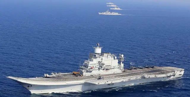 The Indian Defence Minister Shri Manohar Parrikar said the Indian Navy must remain a superior Force in the Indian Ocean Region and the Government will give all support to the Navy so that it becomes a truly Blue Water Navy. Addressing the sailors and officers of the INS Vikramaditya after witnessing two days’ of Theatre Readiness Operational Level Exercise (TROPEX-2015), off the coast of Goa in the Arabian Sea, Shri Parrikar said his stay on board INS Vikramaditya has helped him understand many a difficult situations that the Defence Forces especially sailors and officers of the Indian Navy face while ensuring the safety and security of the nation. TROPEX provides the Navy a valuable opportunity to validate its concept of operations and integration of new acquisitions with the Fleet. 