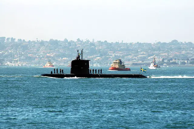 The Gotland-class submarines of the Swedish Navy are diesel-electric submarines, which were designed and built by Kockums shipyard in Sweden. In March 2013, Kockums (now part of Saab) received an order for an overhaul for two of the Gotland-class submarines. The overhaul is expected to be completed by 2017. With these upgrades, the submarines will be able to remain in active duty until after 2025. On 2 April 2014, the Swedish defence minister announced that all three submarines are to be overhauled. 