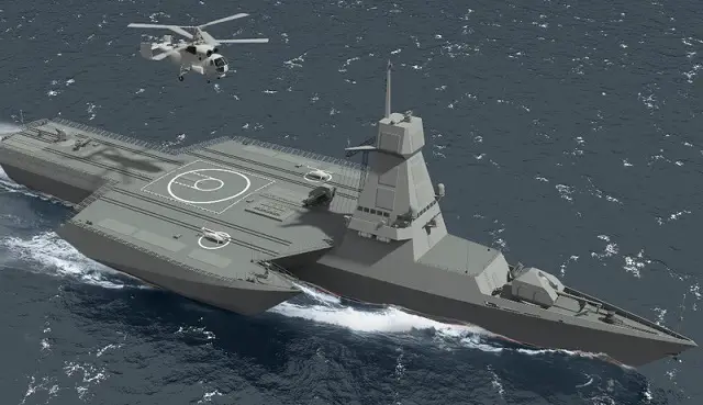 Russia's "Zelenodolsk Design Bureau" (ZPKB) developped a trimaran vessel concept that Russian Navy is ready to test as "proof of concept" in a scale model. The concept is based on a civilian vessel designed by ZPKB, the "RUSICH-2.2".