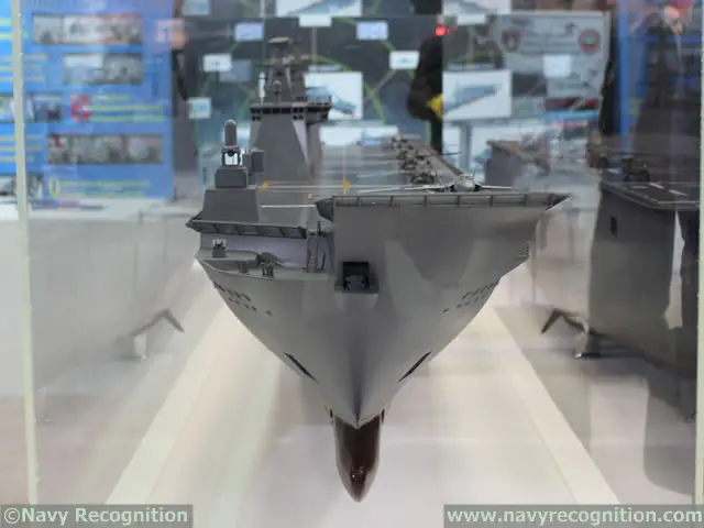 Turkey began the construction of its first LHD / amphibious assault ship on Saturday, April 30th. The first steel cut ceremony was held at SEDEF shipyard in Tuzlay Bay close to Istanbul. During the ceremony President of Turkish Republic Recep Tayyip Erdogan declared that "TCG Anadolu will be the first ship in the navy from which F-35B SVTOL planes will operate". 