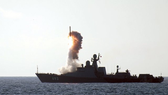 Yesterday morning, ships of the Russian Navy Caspian Flotilla launched 26 cruise missiles at targets of the Islamic State (IS) terrorist organization in Syria, with IS being banned in Russia, Russian Defense Minister Sergei Shoigu reported to President Vladimir Putin in a meeting.