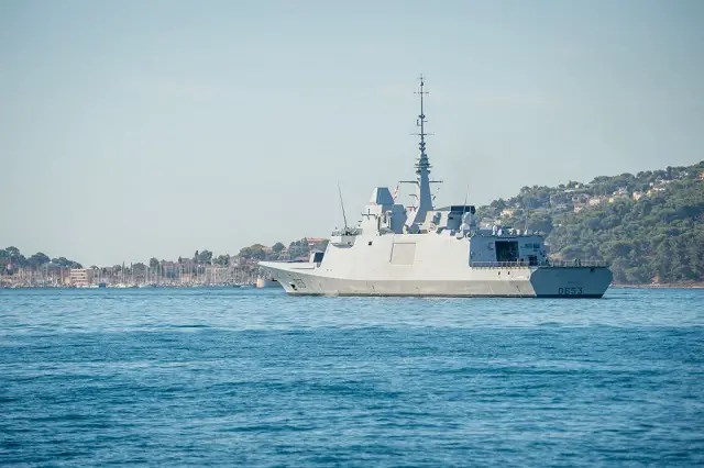 On 12 August 2016, the FREMM frigate Languedoc, the latest addition to the French Navy (Marine Nationale) fleet departed Toulon naval base for her long cruise. The long cruise is the last long deployment period of the vessel before it achieves "active duty" status. For her long cruise, Languedoc is sailing to the North Atlantic and eventually in the Arctic region. Languedoc is the third frigate of the Aquitaine-class for the French Navy.