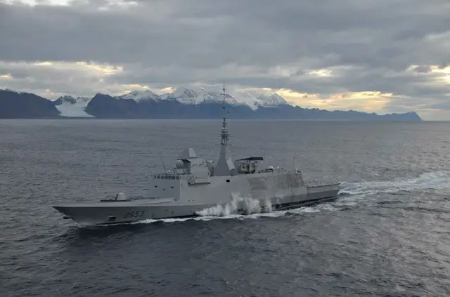 FREMM Languedoc long cruise Arctic French Navy 1