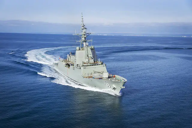 Royal Australian Navy Air Warfare Destroyer HMAS Hobart