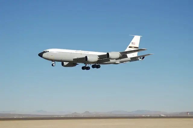 A U.S. Navy Aircraft Vehicle Modification and Instrumentation team is hard at work augmenting instrumentation to an Edwardsassigned KC-135 tanker. The unusual arrangement started when the Navy PMA-290 program office approached the 412th Test Management Group about using the Edwards AFB-instrumented KC-135 to certify their P-8A Poseidon from Navy unit VX-20 at Patuxent River, Maryland, for aerial refueling.