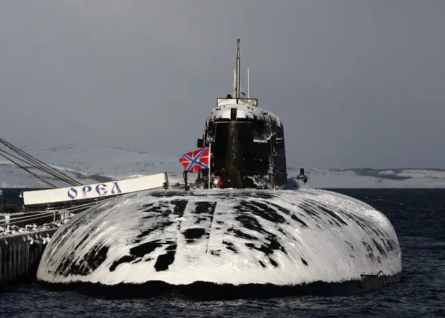 The Russian Northern Fleet’s Project 949A Antey-class nuclear-powered cruise missile submarine (SSGN) K-266 Orel (NATO reporting name: Oscar II-class), which suffered fire in a dock of the Zvyozdochka Shipyard in Severodvinsk last April, will be set afloat in May, Zvyozdochka’s spokesman, Yevgeny Gladyshev, told TASS on Tuesday.