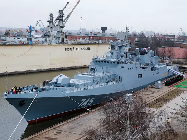 Lead frigate Admiral Grigorovich of project 11356 was handed over to the Navy on March 10, 2016 although initially it had to be delivered yet in 2014. 