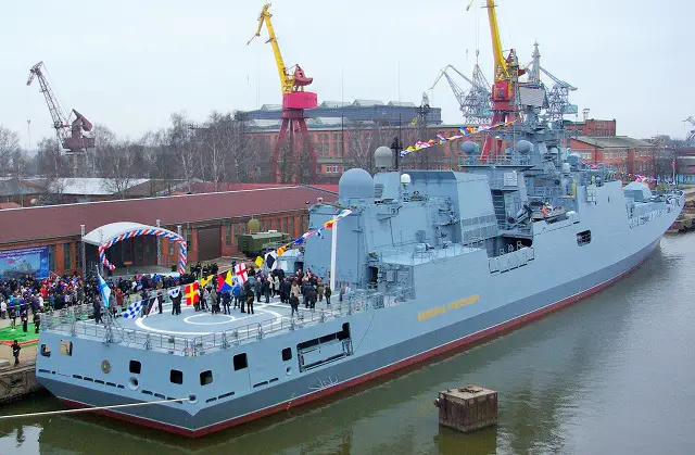 Russia to resume the construction of the "last three" Project 11356 frigates in 2018