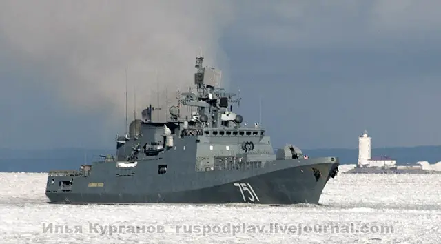 The first production-standard Project 11356 frigate - the Admiral Essen - has been commissioned for service with the Russian Navy. The Russian Navy flag was hoisted onboard the frigate in a ceremony on the premises of the Yantar Shipyard in Kaliningrad. The ship will be assigned to the Black Sea Fleet.