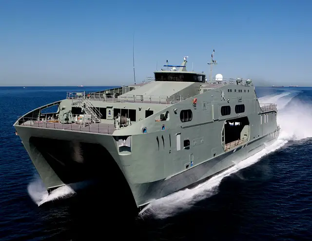 Austal Limited (Austal) is pleased to announce the RNOV Al Mubshir has been delivered to the Royal Navy of Oman. The on-time and on-budget delivery of the vessel cements Austal’s reputation as a globally competitive defence prime contractor.