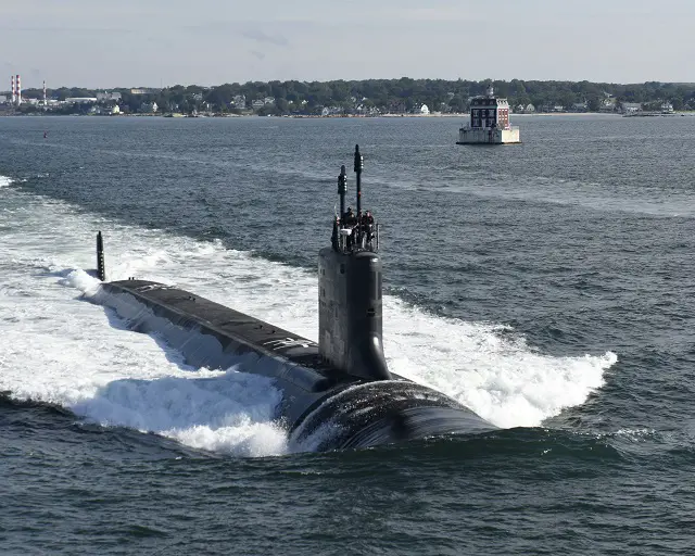 USS Illinois Block III Virginia class submarine SSN