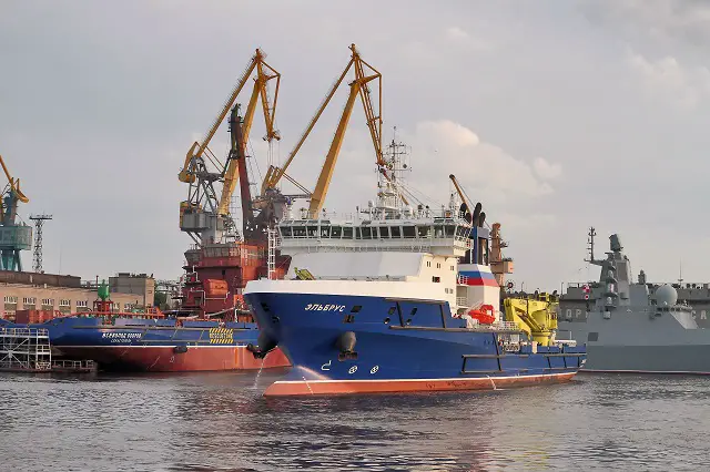 Elbrus logistic vessel Russia