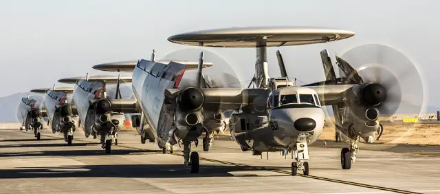 5 US Navy E 2D Advanced Hawkeye Arrive in Japan 2