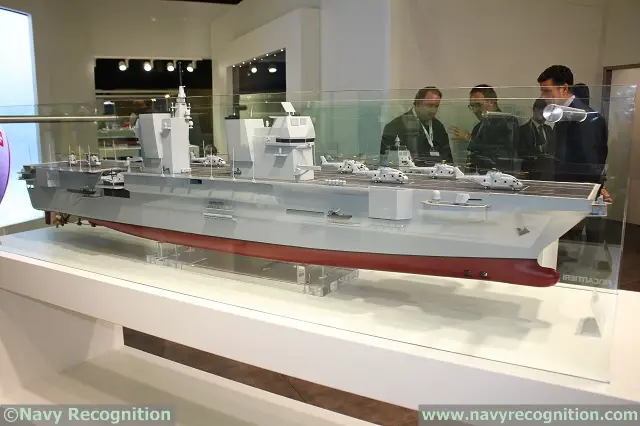 Italian Navy new LHD 20000 tons Fincantieri 2