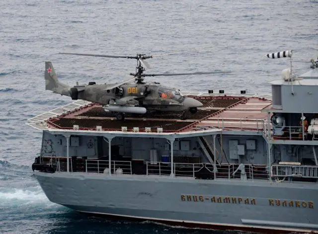 Analysis: Ka-52K Katran Naval Helicopter Passes First Set of Maritime Trials