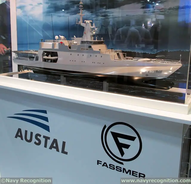 Austal Fassmer SEA1180 OPV Pacific 2017