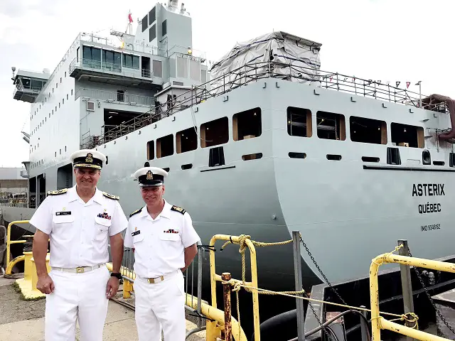 MV Asterix interim AOR RCN Canada 1