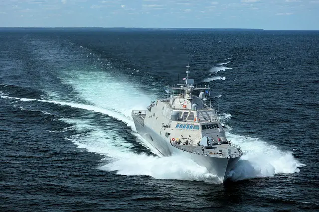 USS Little Rock LCS 9 Lockheed Martin sea trials