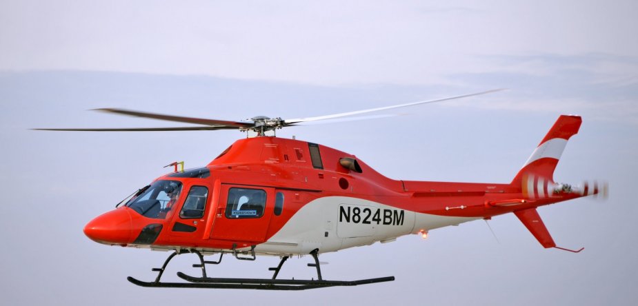 Leonardo completes TH 119 training helicopter first flight test 001