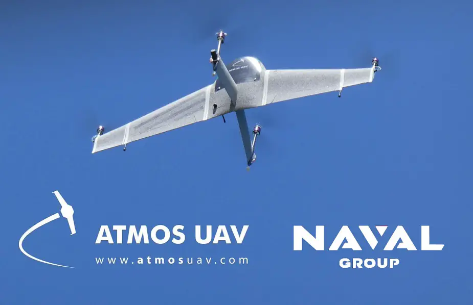 Naval Group and Dutch Company Atmos UAV sign LoI for VTOL UAV