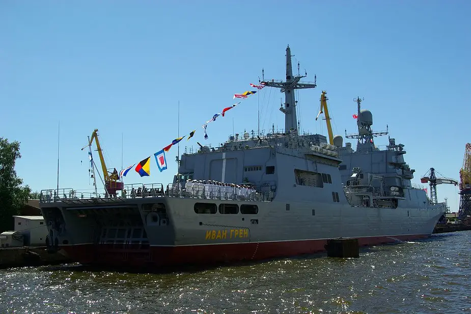 Russias Navy Commissions Amphibious Vessel Ivan Gren at Last