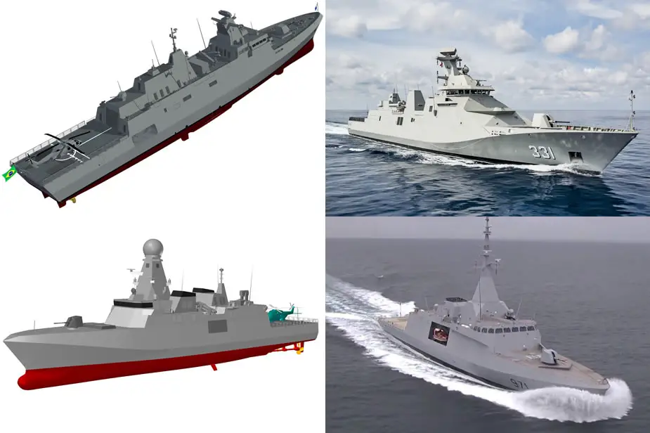 Four European Designs Shortlisted for Brazilian Navy Tamandaré class